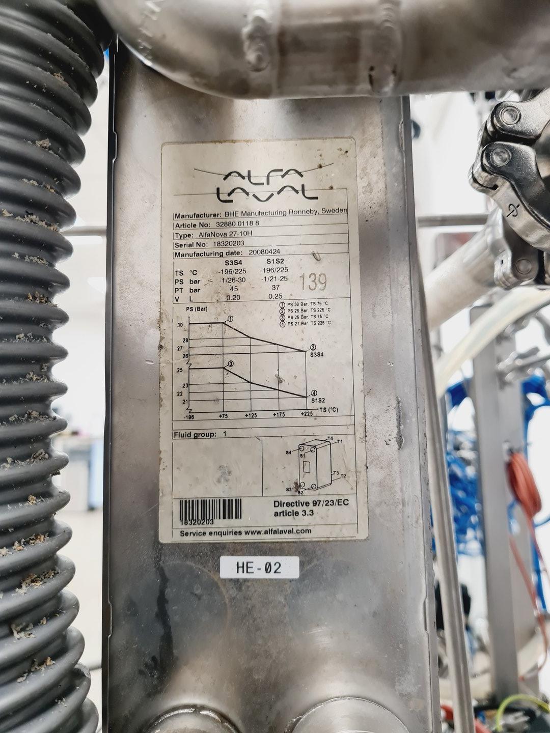 Image of Applikon Pilot System Stainless Steel Bioreactor 70 Litre & Unichiller 100T-H