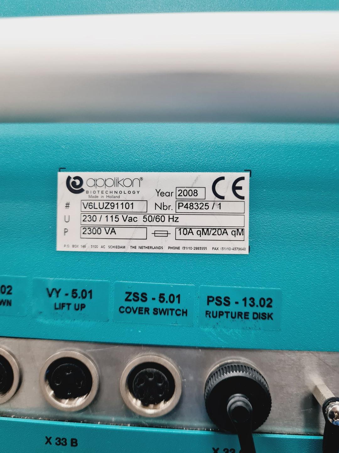 Image of Applikon Pilot System Stainless Steel Bioreactor 70 Litre & Unichiller 100T-H