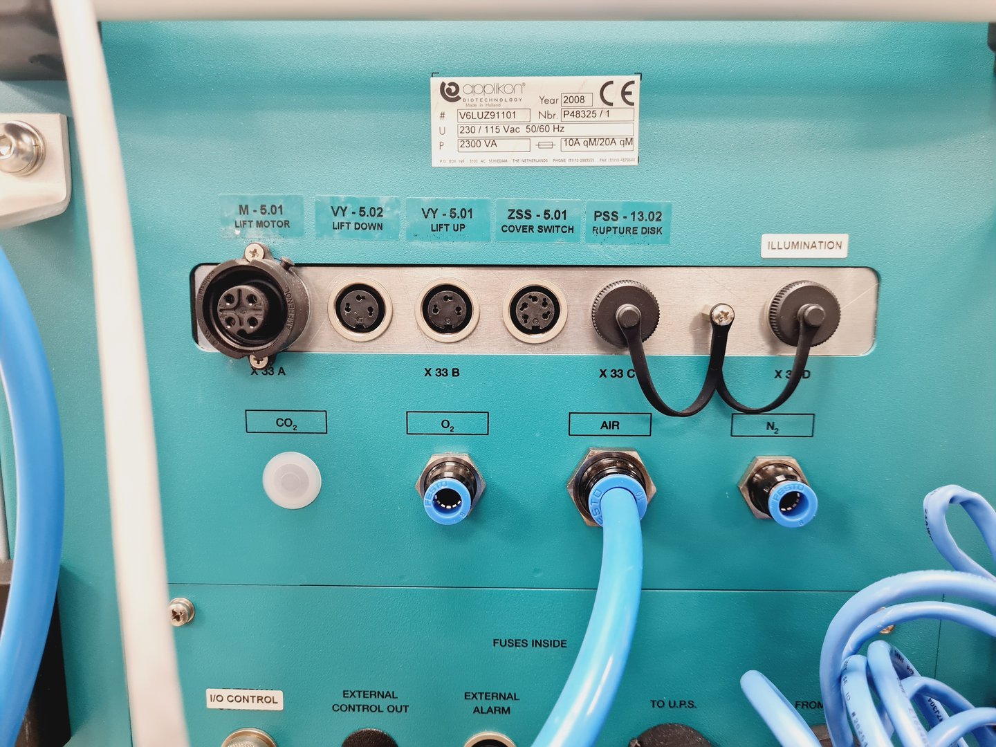 Image of Applikon Pilot System Stainless Steel Bioreactor 70 Litre & Unichiller 100T-H