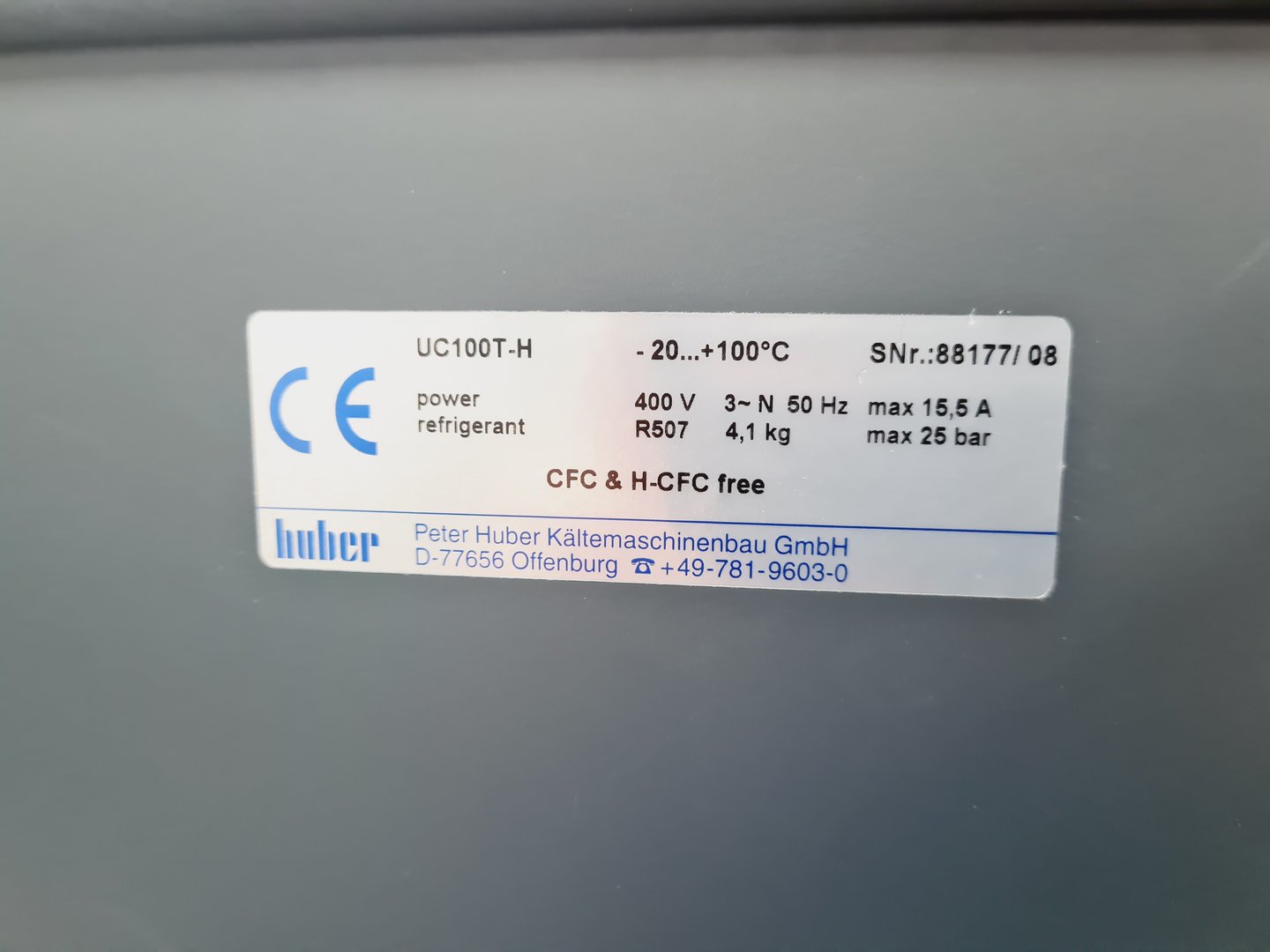 Image of Applikon Pilot System Stainless Steel Bioreactor 70 Litre & Unichiller 100T-H