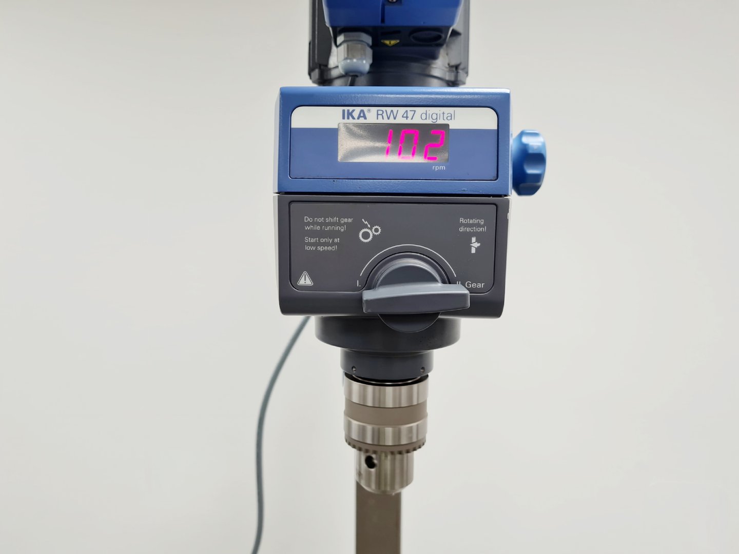 Image of IKA RW 47 D Digital Overhead Stirrer with Stand Lab