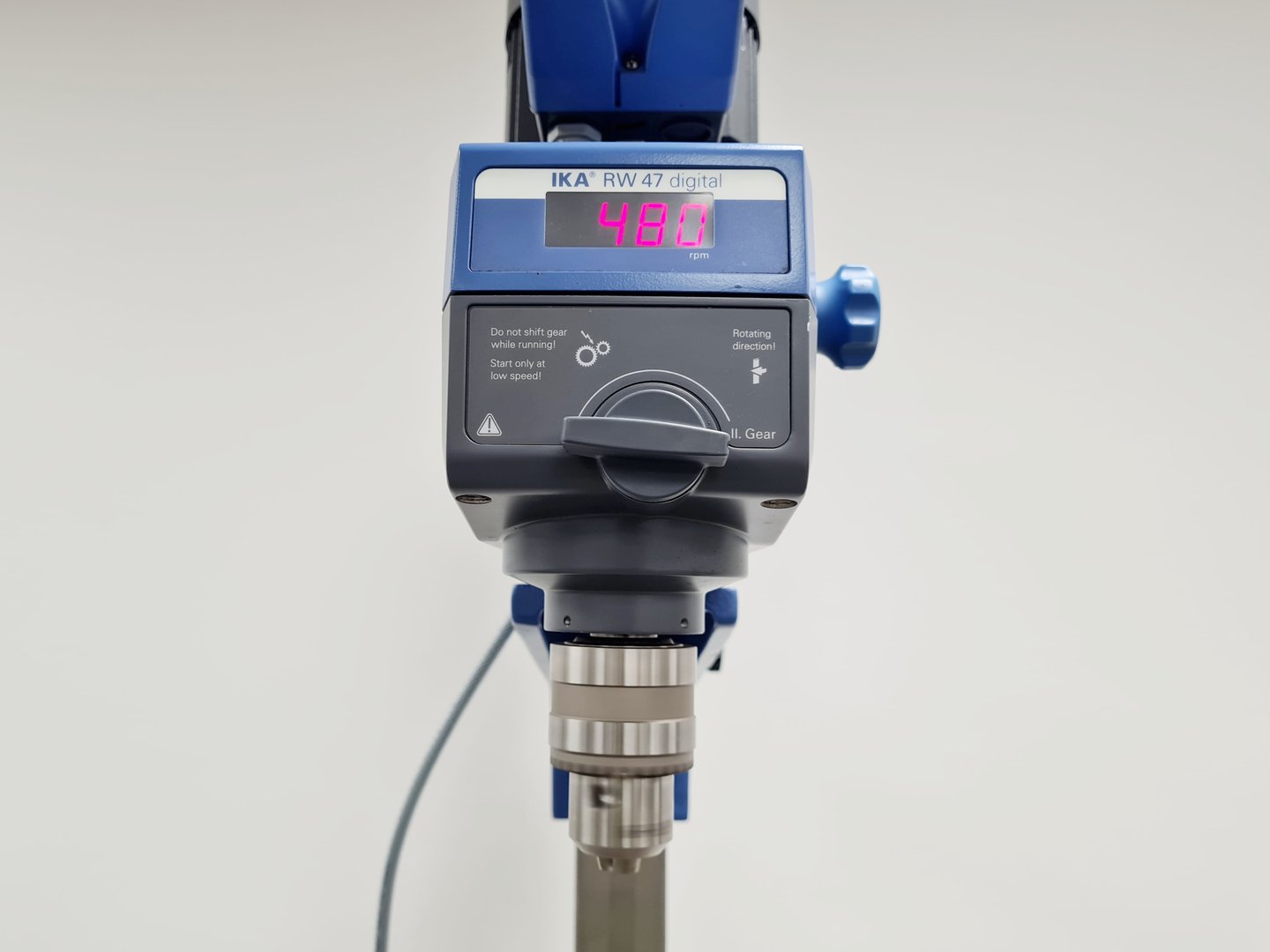 Image of IKA RW 47 D Digital Overhead Stirrer with Stand Lab