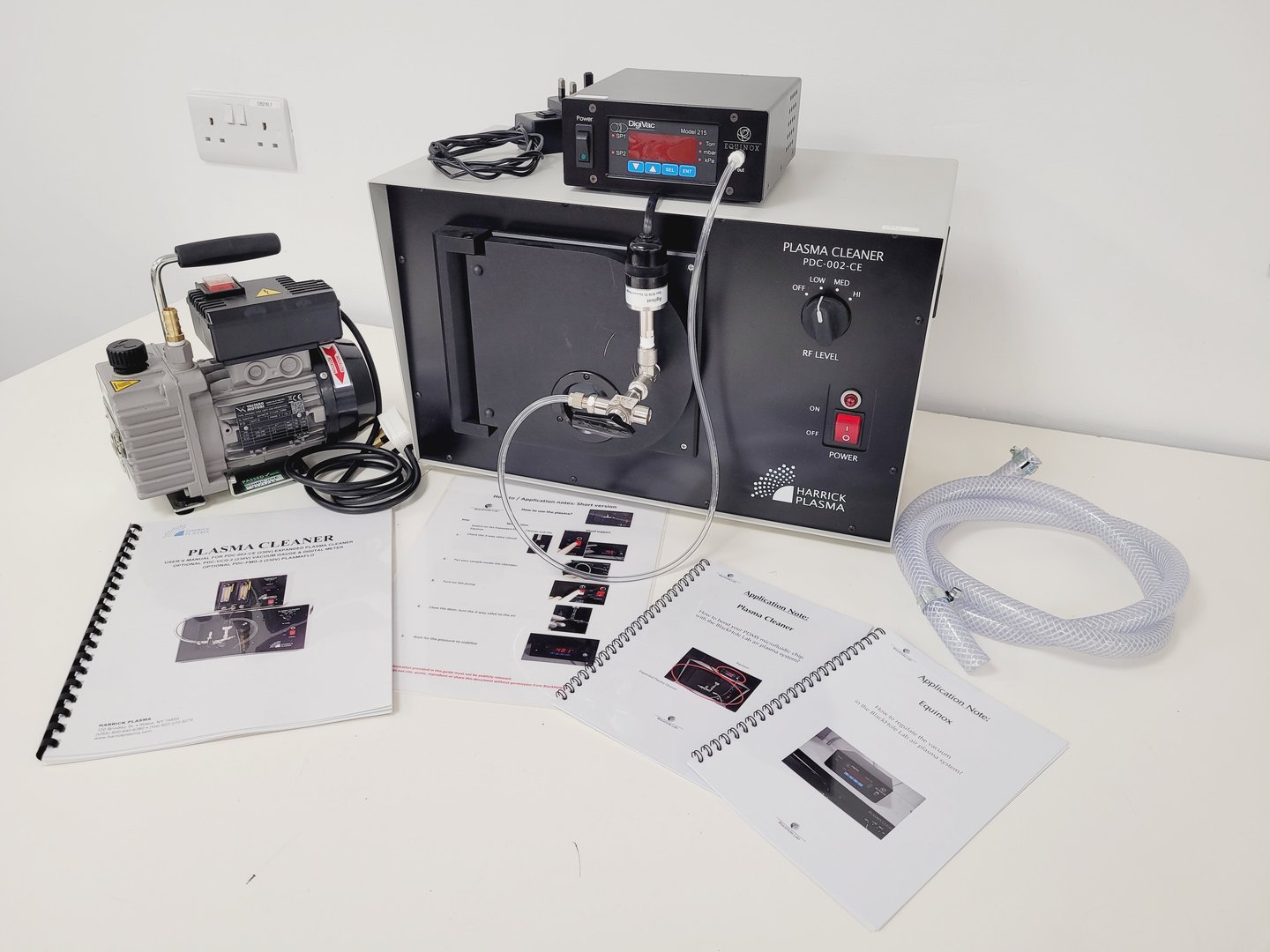 Image of Harrick Plasma Cleaner PDC-002-CE with Pump & Accessories Lab