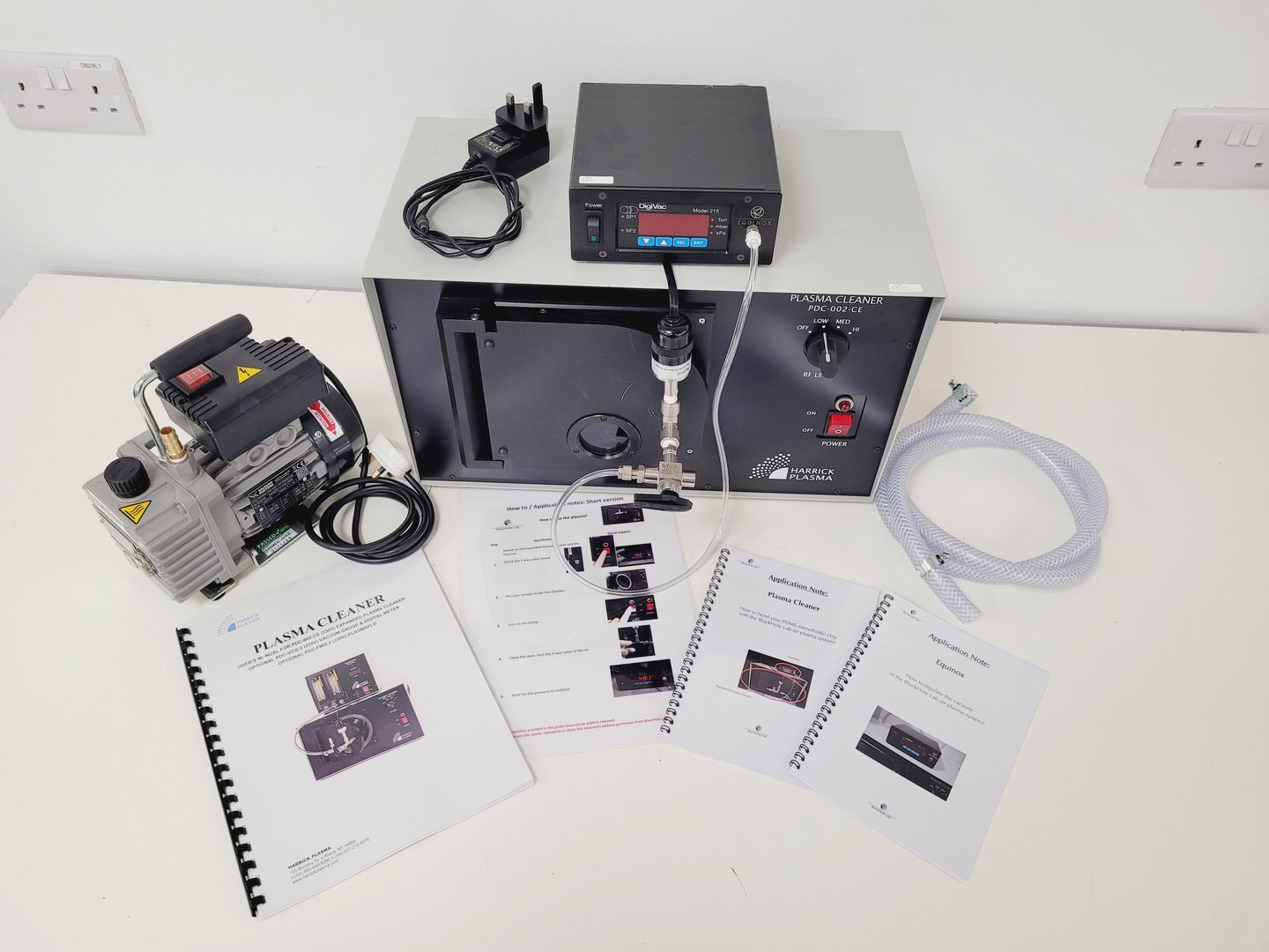 Image of Harrick Plasma Cleaner PDC-002-CE with Pump & Accessories Lab