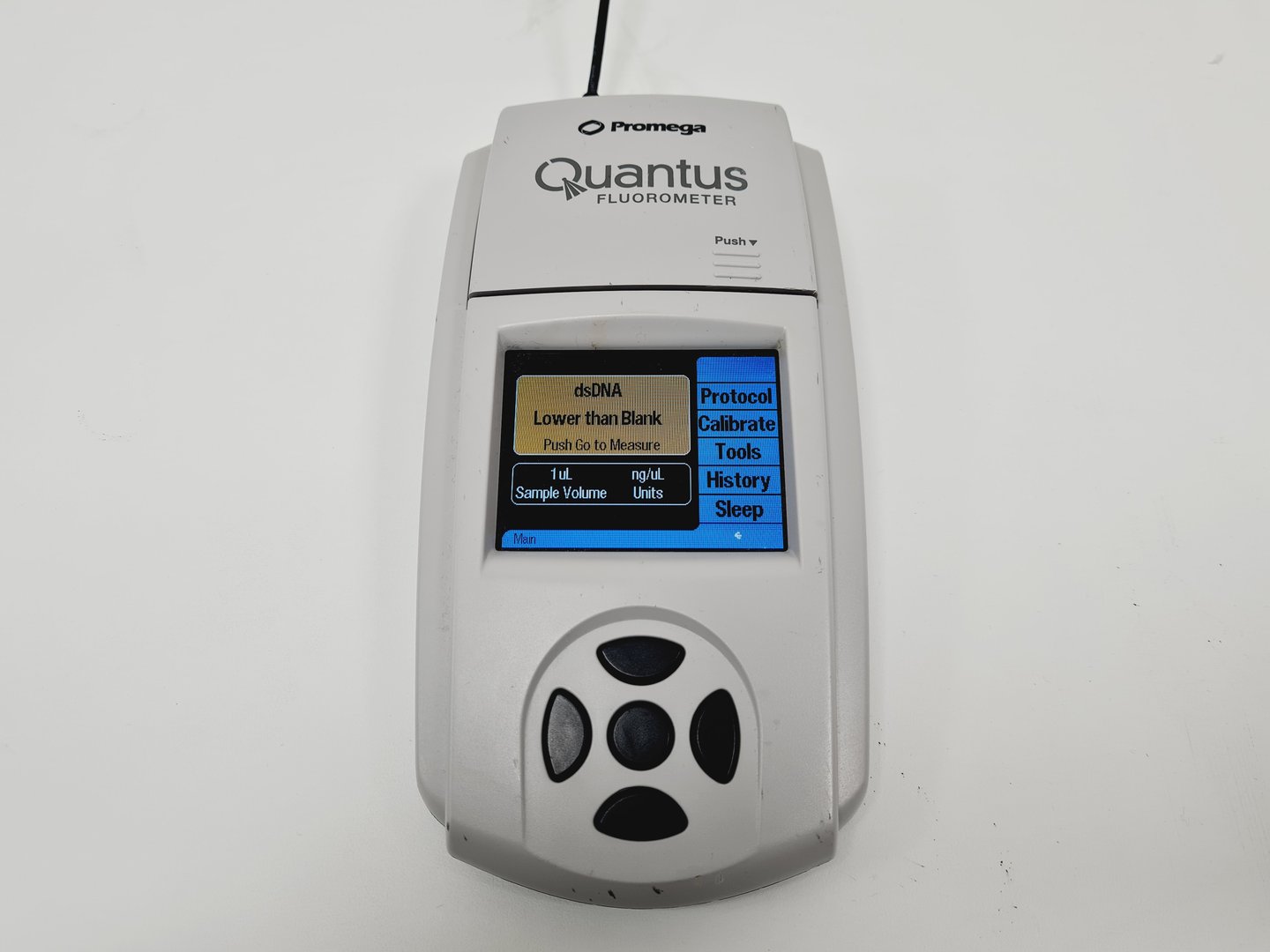 Image of Promega Quantus Fluorometer Lab