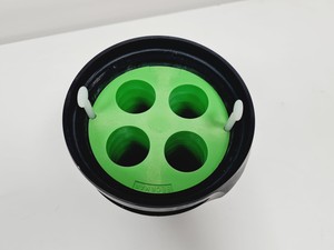 Thumbnail image of 2 x  Beckman SX4750/SX4750A Round Swinging Buckets with Lids & Adapters Lab