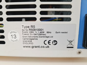 Thumbnail image of Grant R5 Low Temperature Bath/Circulator + Grant GD120 Thermostat