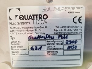 Thumbnail image of Quattroflow Fluid Systems 1200 Quaternary Diaphragm Pump QF 1200-SU Lab