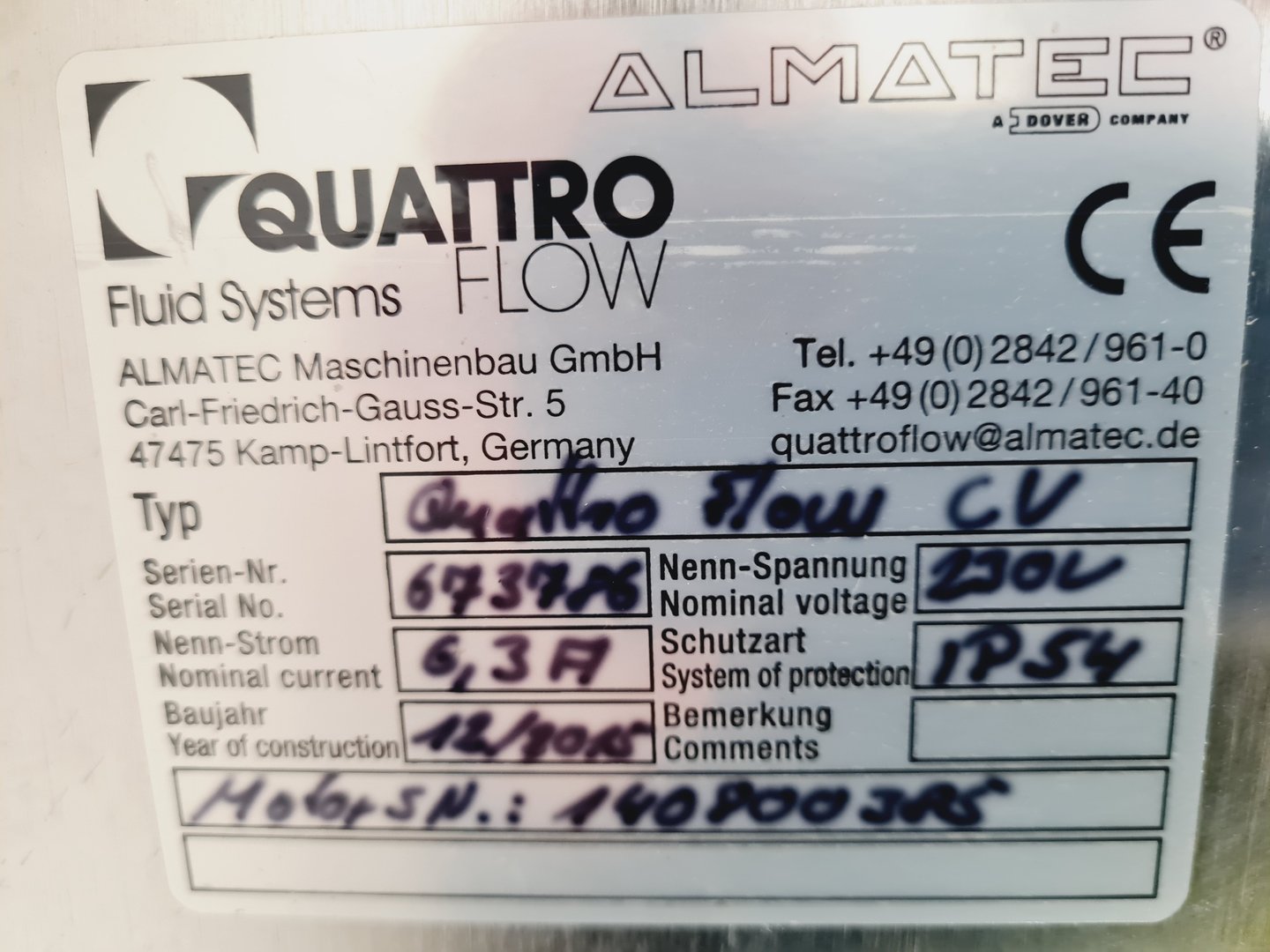 Image of Quattroflow Fluid Systems 1200 Quaternary Diaphragm Pump QF 1200-SU Lab