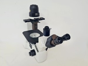Image of Motic AE21 Series Inverted Trinocular Microscope with 3x Objectives Lab