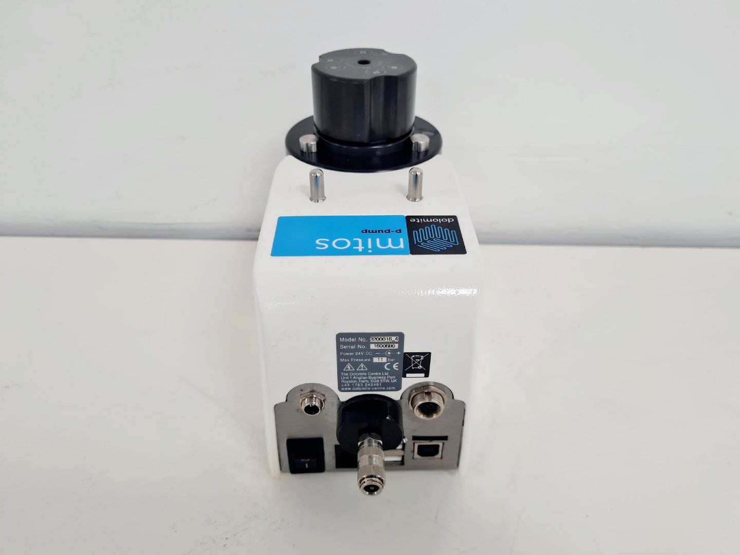 Image of Dolomite Mitos P-Pump System With Remote Chamber 400 + Flow Rate Sensor