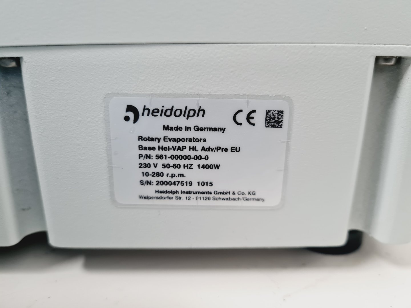 Image of Heidolph Hei-VAP HL Adv/Pre Advantage Precision Rotary Evaporator Lab