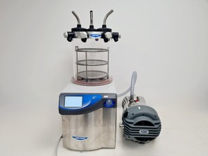 Thumbnail image of Labconco FreeZone 2.5L Freeze Dryer 710201050 + NXDS 1OiC Vacuum Pump Lab 