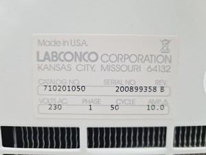 Thumbnail image of Labconco FreeZone 2.5L Freeze Dryer 710201050 + NXDS 1OiC Vacuum Pump Lab 