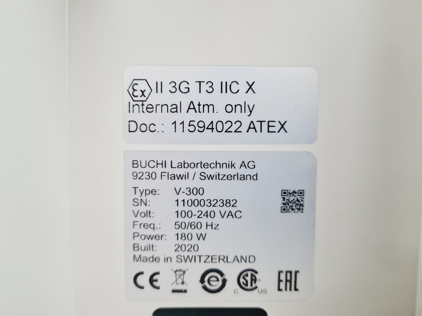 Image of Buchi Vacuum Pump V-300 Lab