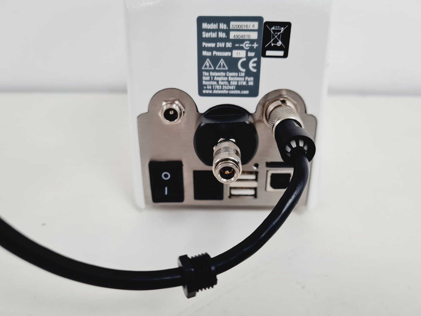 Image of Dolomite Mitos P-Pump System With Sensor Interface + Flow Rate Sensor