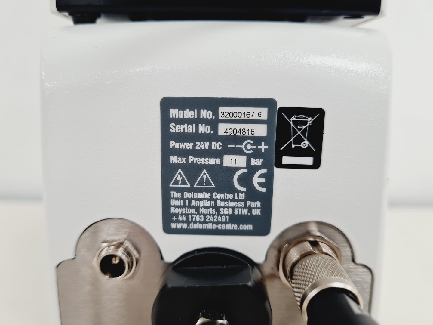 Image of Dolomite Mitos P-Pump System With Sensor Interface + Flow Rate Sensor