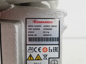 Thumbnail image of Edwards NXDS 6iC Dry Scroll Vacuum Pump