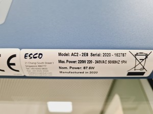 Thumbnail image of Esco Class 2 BSC Airstream AC2-2E8 Safety Cabinet