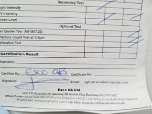Thumbnail image of Esco Class 2 AC2-2E8 BSC Airstream  Safety Cabinet Lab