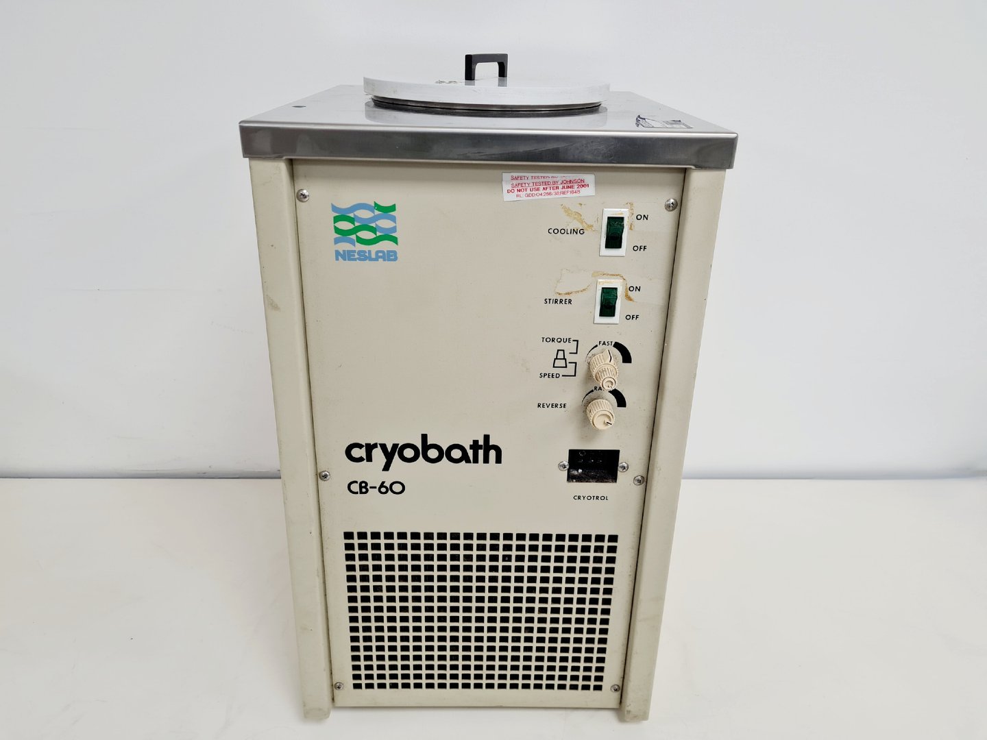 Image of NesLab CryoBath CB-60 Refrigerated Water Bath Chiller Lab