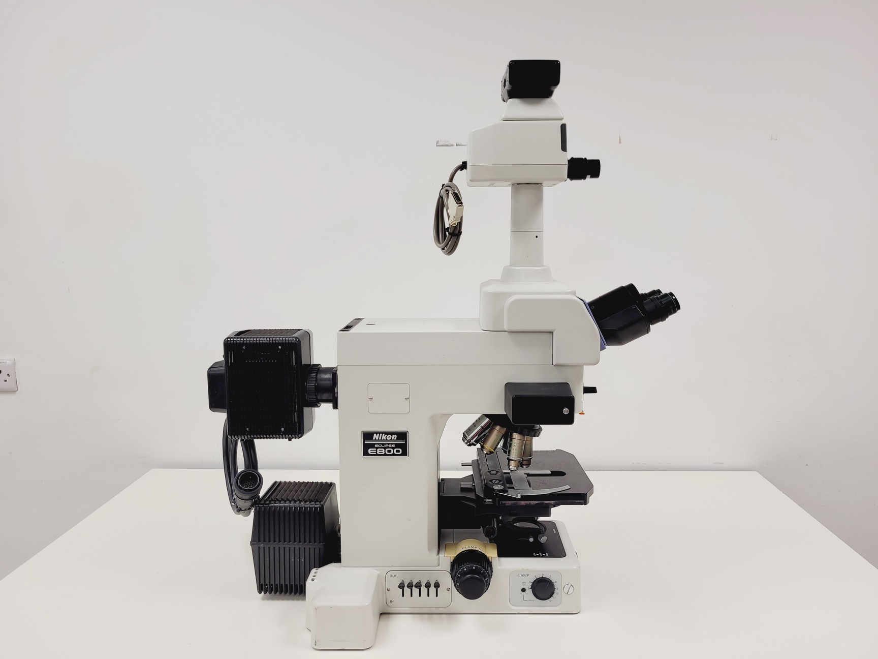 Image of Nikon Eclipse E800 Microscope System w/ Plan Apo 40/60/100, V-PS100E Lab