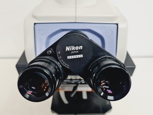 Thumbnail image of Nikon Eclipse E800 Microscope System w/ Plan Apo 40/60/100, V-PS100E Lab