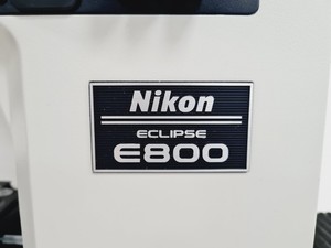 Thumbnail image of Nikon Eclipse E800 Microscope System w/ Plan Apo 40/60/100, V-PS100E Lab