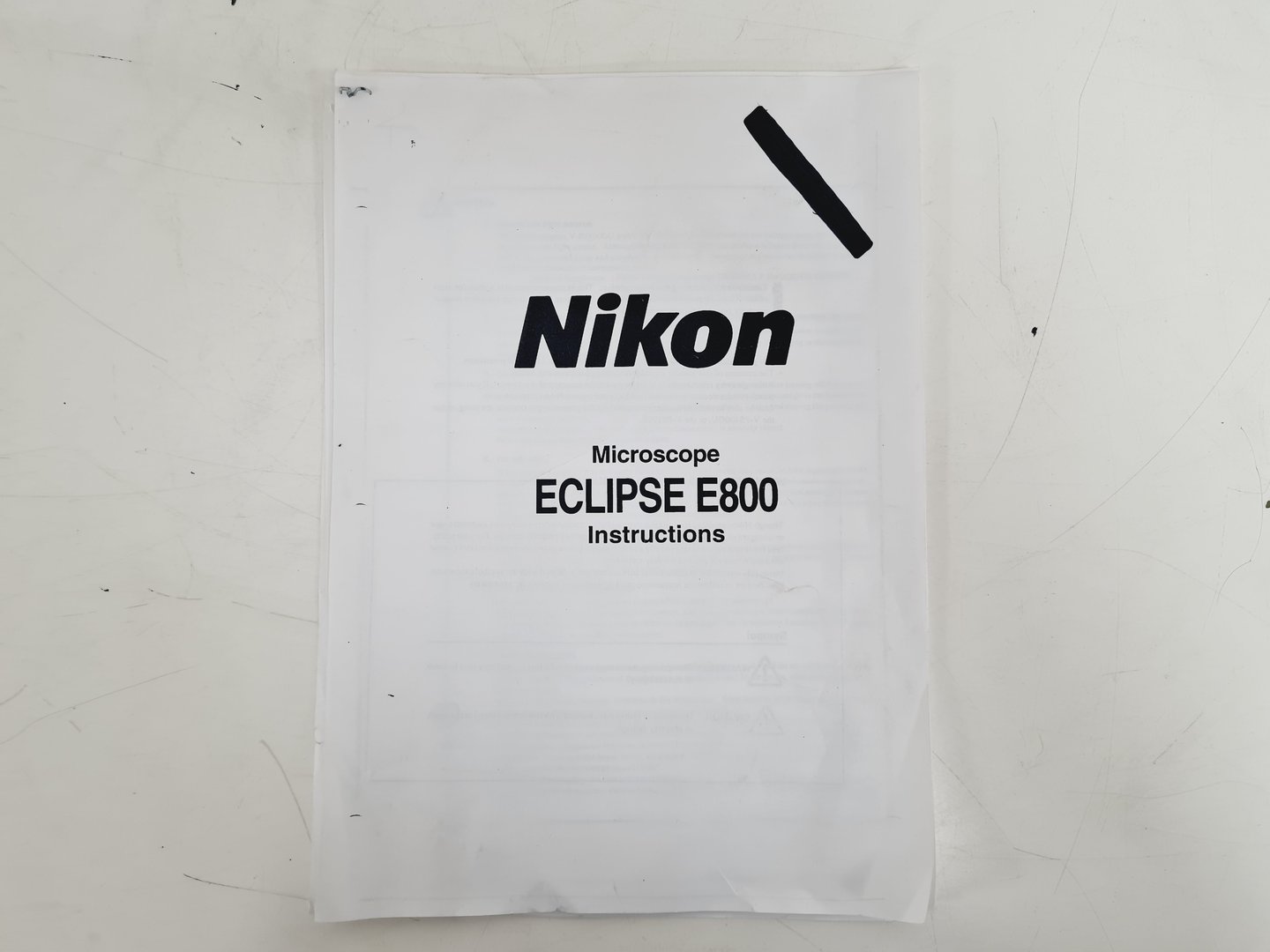 Image of Nikon Eclipse E800 Microscope System w/ Plan Apo 40/60/100, V-PS100E Lab