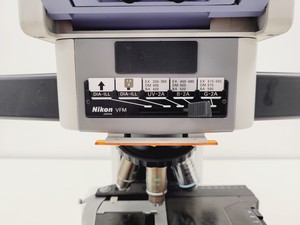 Thumbnail image of Nikon Eclipse E800 Microscope System w/ Plan Apo 40/60/100, V-PS100E Lab