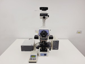 Thumbnail image of Nikon Eclipse E800 Microscope System w/ Plan Apo 40/60/100, V-PS100E Lab