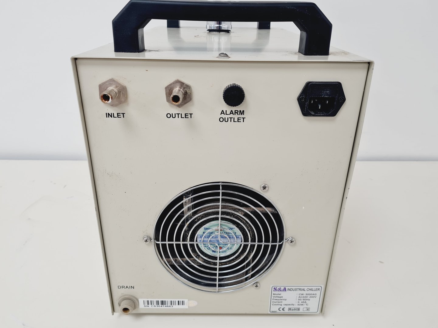 Image of Jinan King Rabbit CNC Machine System With PSU And Chiller Faulty