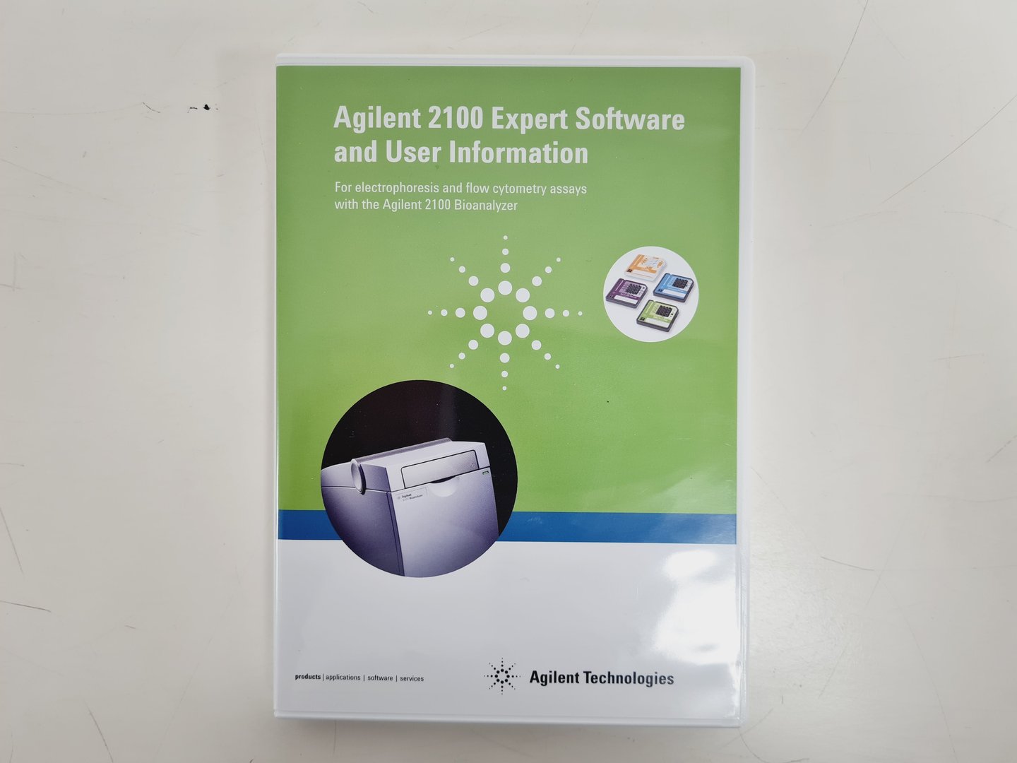 Image of Agilent 2100 Bioanalyzer System with Software & Accessories lab