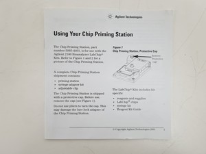 Thumbnail image of Agilent 2100 Bioanalyzer System with Software & Accessories lab