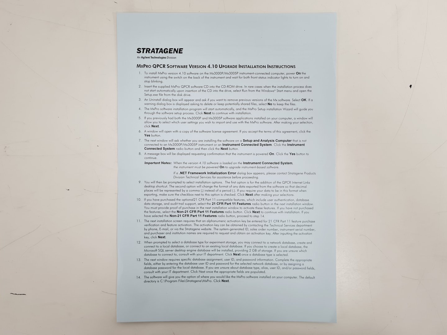 Image of Agilent 2100 Bioanalyzer System with Software & Accessories lab