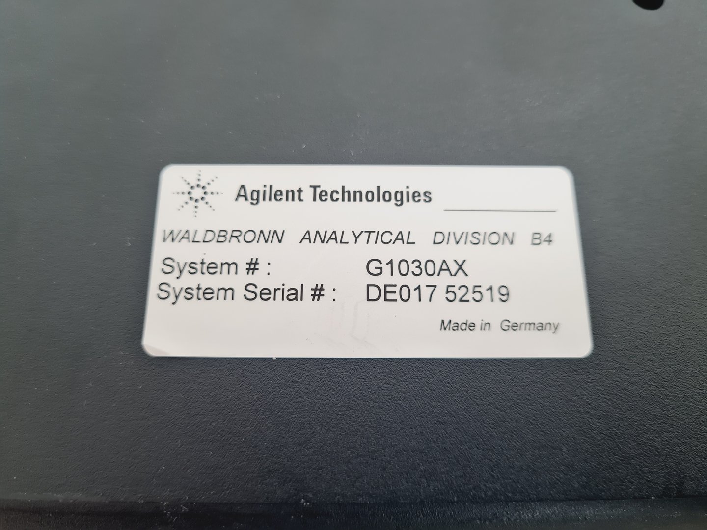 Image of Agilent 2100 Bioanalyzer System with Software & Accessories lab