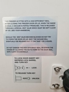 Thumbnail image of New Brunswick Scientific  U570-86 Ultra Low Temp -86ºc Laboratory Freezer