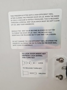 Thumbnail image of New Brunswick Scientific  Model U570-86 Ultra Low Temp -86ºc Freezer
