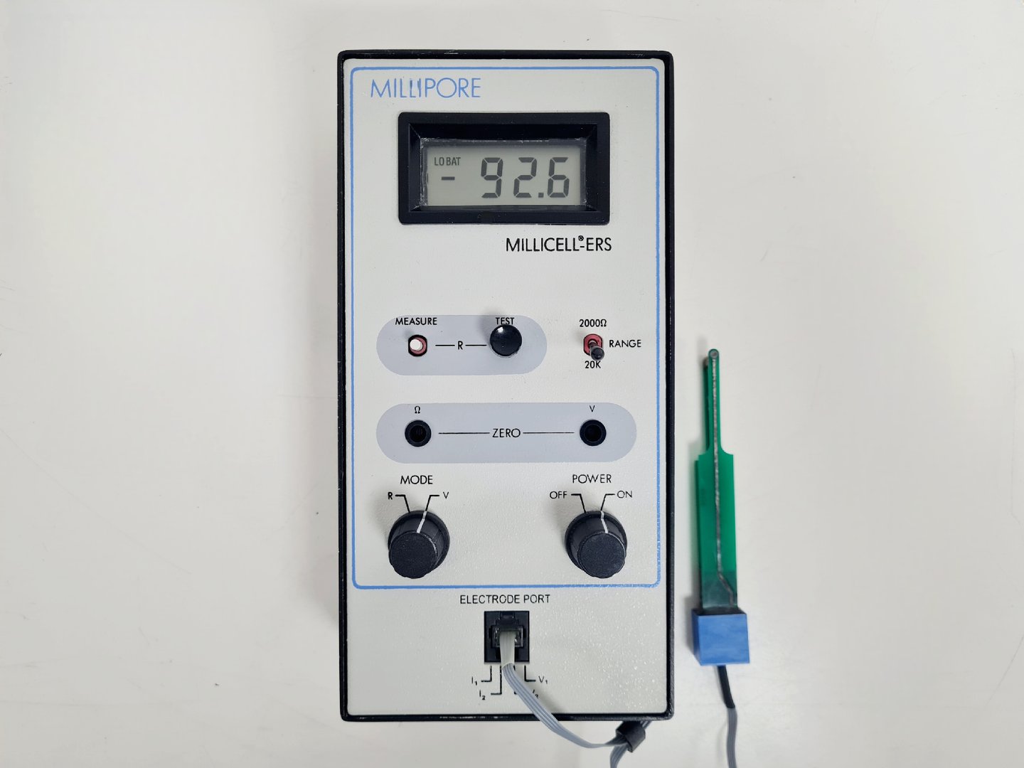 Image of Millipore Millicell-ers Volt-Ohm Meter with Probe Lab