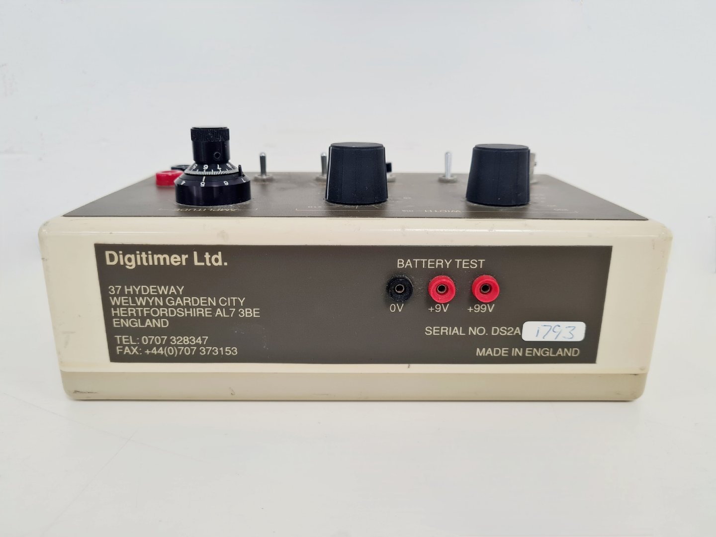 Image of Digitimer LTD Isolated Stimulator Model DS2A Lab