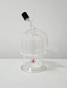 Image of Ace Glass Jacketed Pressure Reaction Vessel 14cm Flange Bottom Outlet