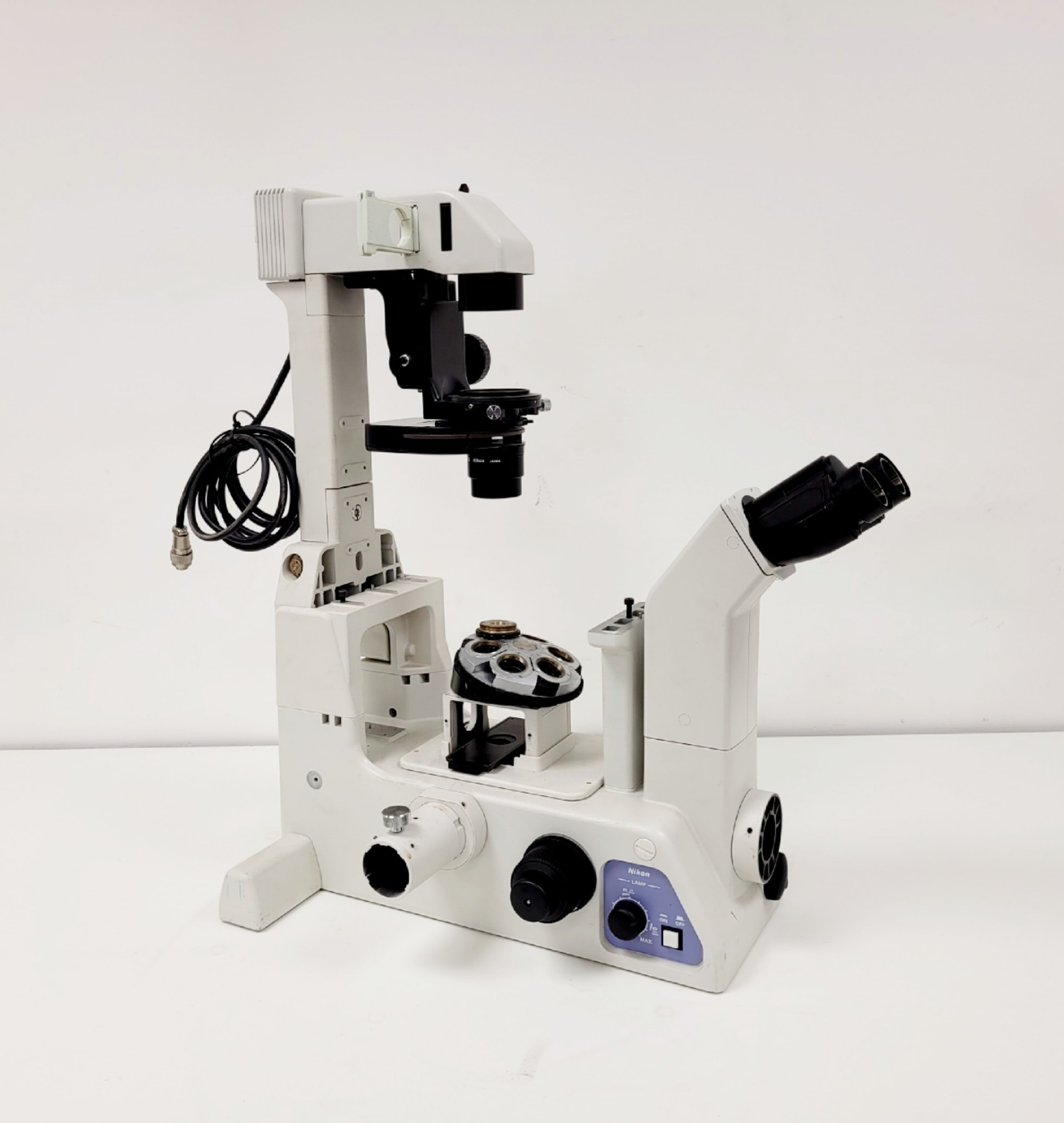 Image of Nikon Eclipse TE300 Microscope Inverted Fluorescence Microscope Lab