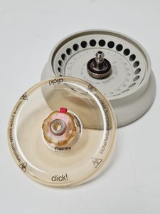 Thumbnail image of Thermo Heraeus Pico 17 Centrifuge w/ 75003424 Fixed Angle Rotor Lab