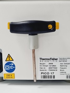 Thumbnail image of Thermo Heraeus Pico 17 Centrifuge w/ 75003424 Fixed Angle Rotor Lab