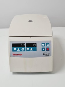 Thumbnail image of Thermo Heraeus Pico 17 Centrifuge & 75003424 Fixed Angle Rotor Lab