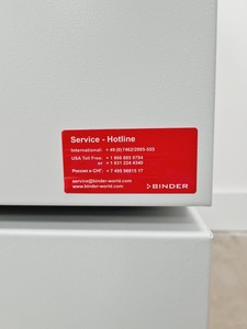 Thumbnail image of Binder KB 115 Cooling Laboratory Incubator Lab
