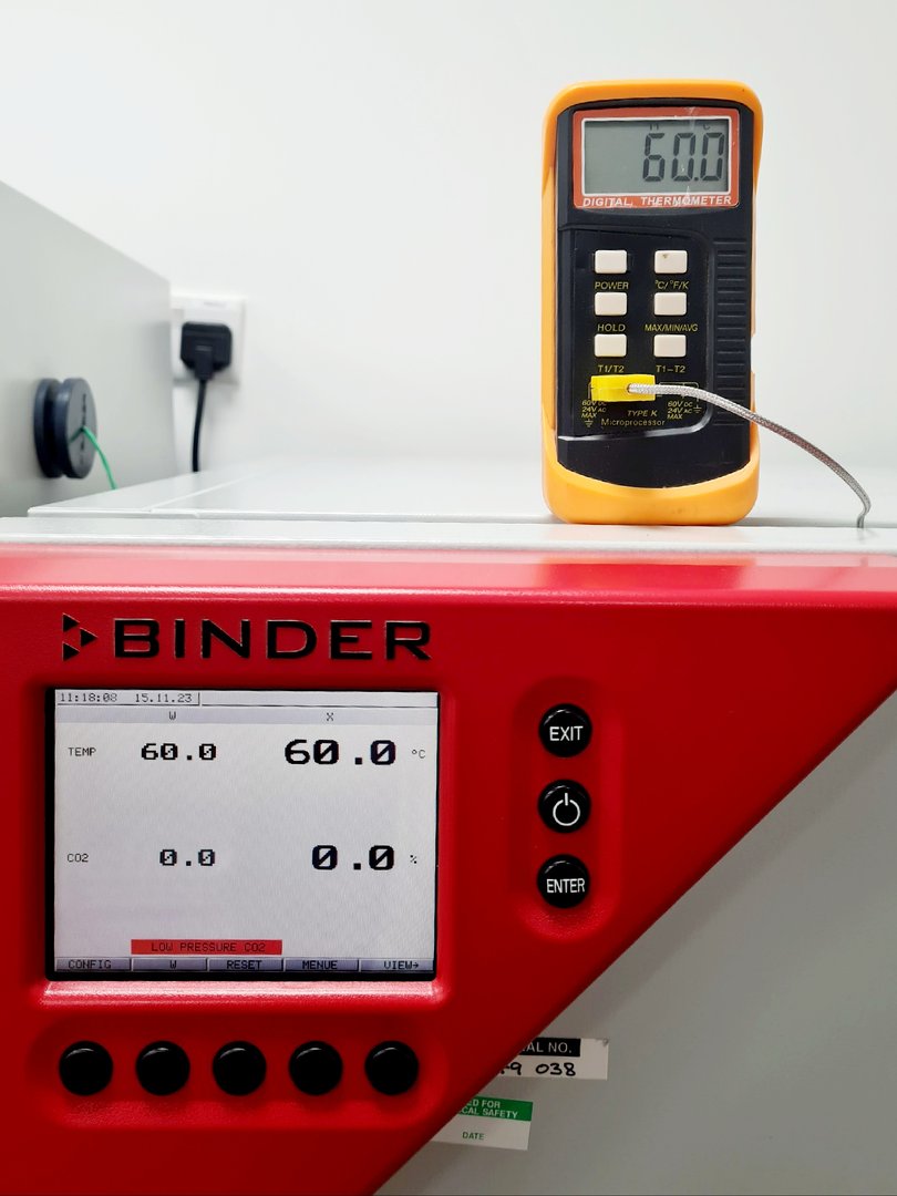 Image of Binder  CO2 Laboratory Incubator Model CB 150 Lab