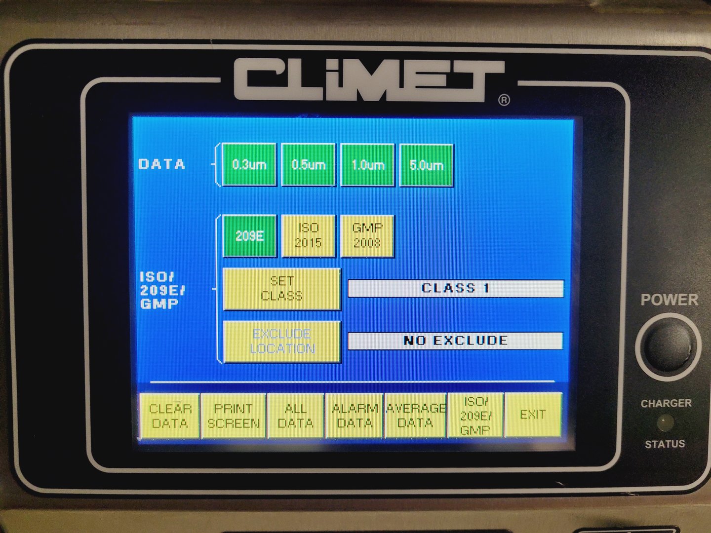 Image of Climet CI-154 1 CFM Particle Counter Lab