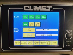 Thumbnail image of Climet CI-154 1 CFM Particle Counter Lab