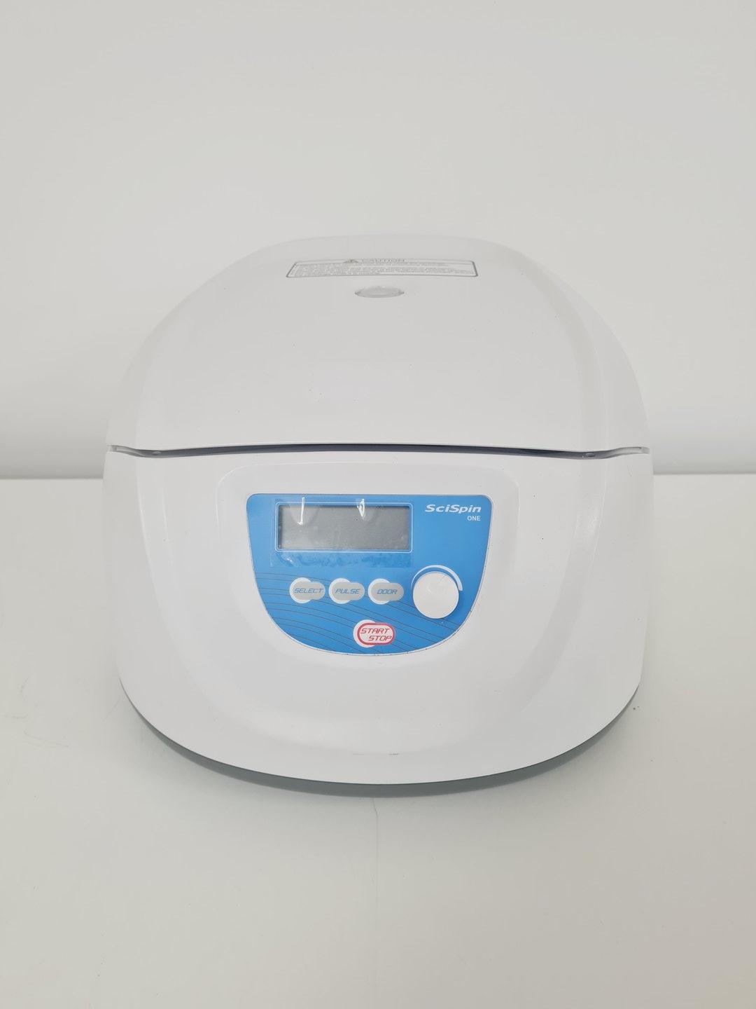 Image of SciQuip SciSpin One Compact Clinical Centrifuge with Rotor 4500rpm Max Lab